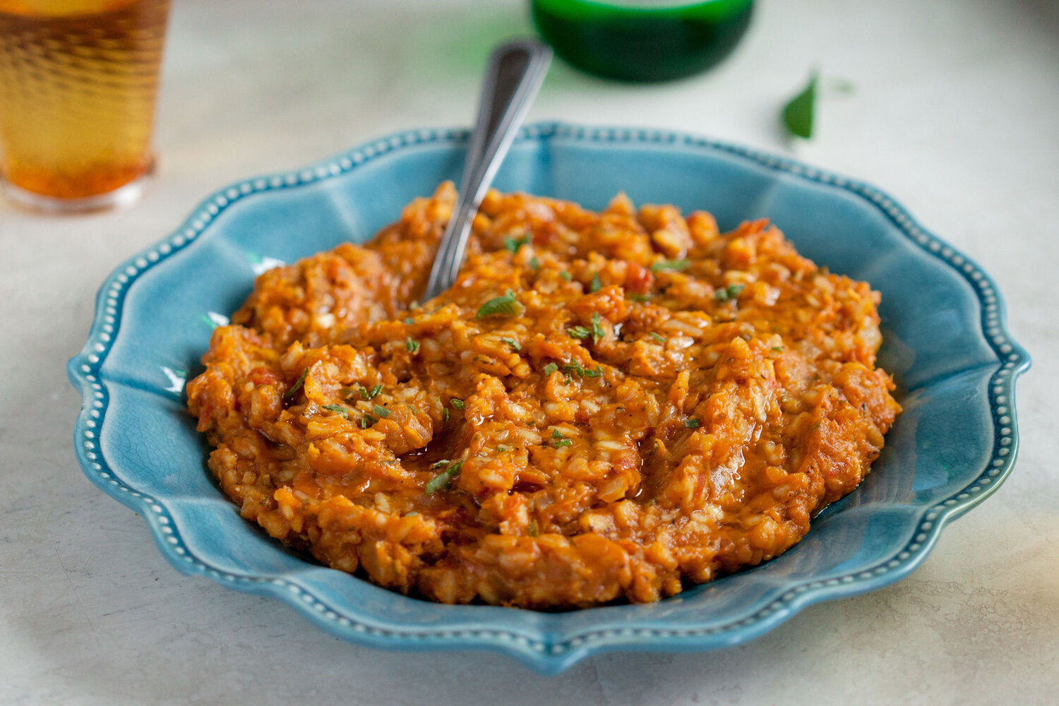 Butternut risotto made with Sonoma Gourmet