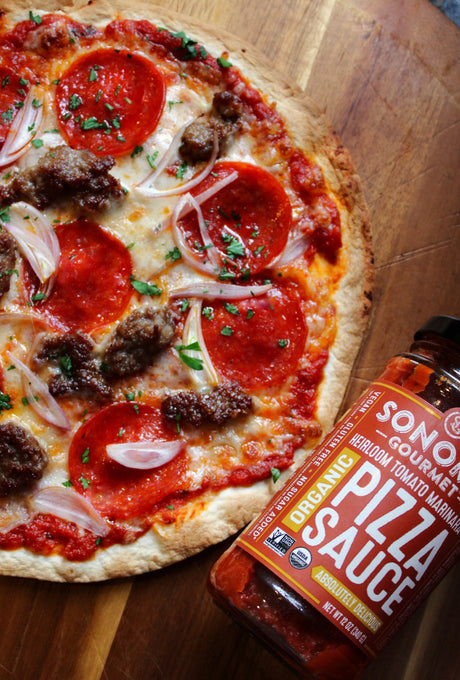 6 Pizza Creations You Can Make with Sonoma Gourmet Jarred Pizza Sauce