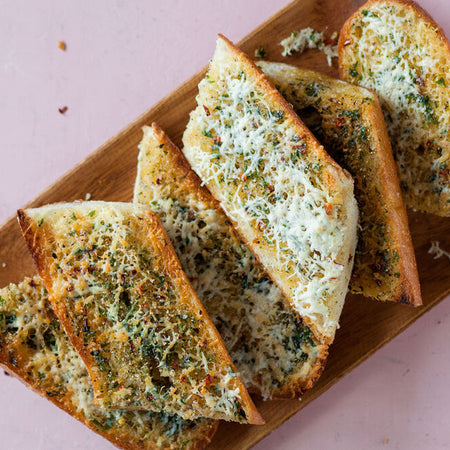 Easy garlic bread made with Sonoma Gourmet