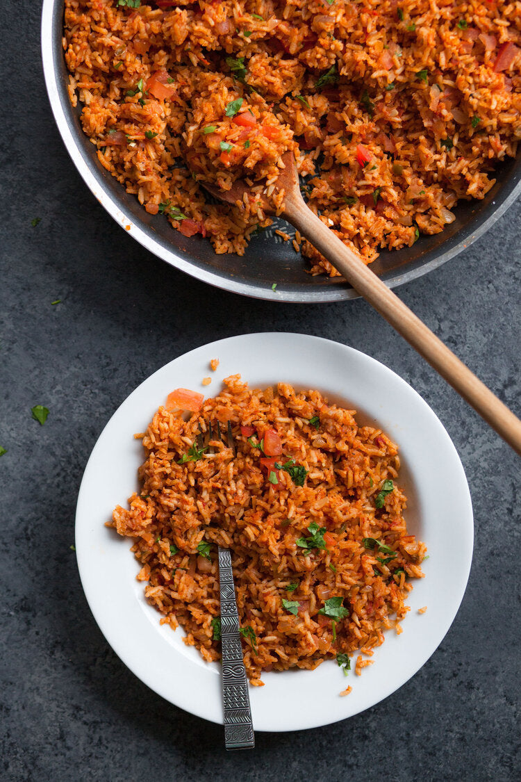 Mexican rice made with Sonoma Gourmet