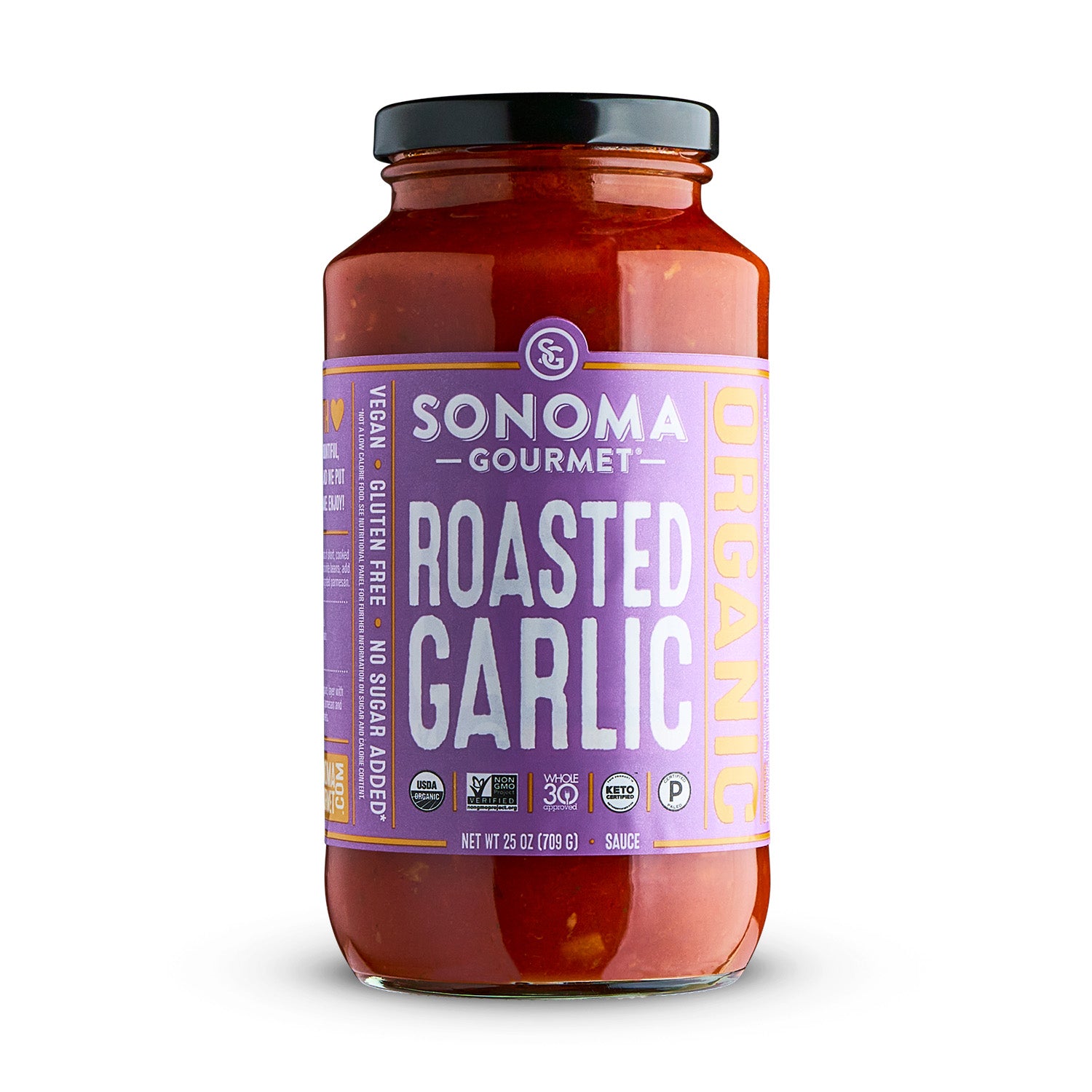 CaliforniaMade Roasted Garlic Sauce KetoFriendly, Vegan