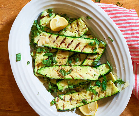 Grilled basil zucchini made with Sonoma Gourmet