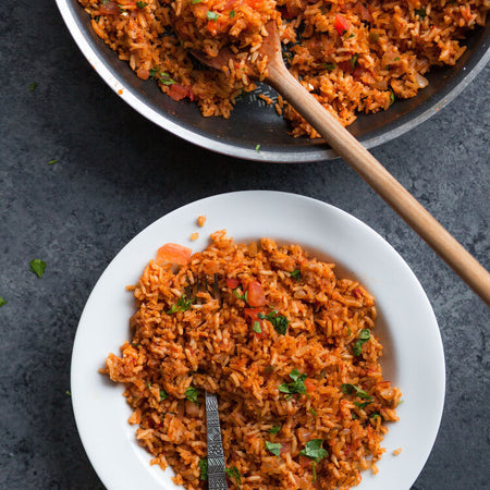 Mexican rice made with Sonoma Gourmet