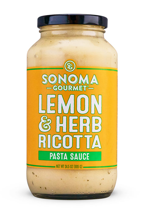 Sonoma Gourmet Lemon & Herb Ricotta Sauce