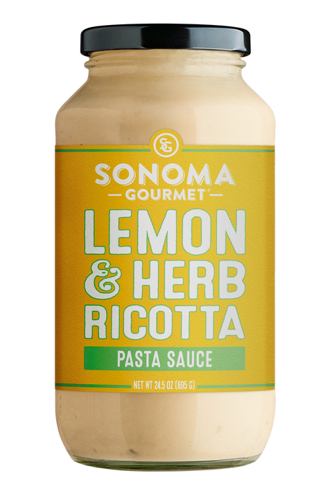 Sonoma Gourmet Lemon & Herb Ricotta Sauce