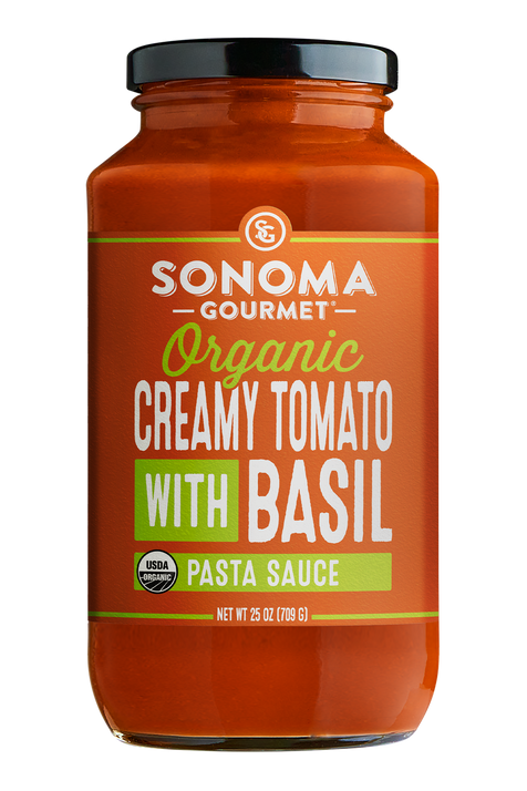 Organic Creamy Tomato Basil Pasta Sauce