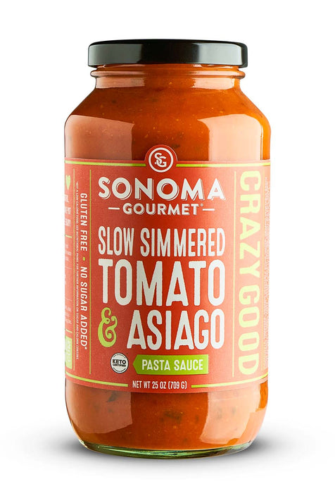 Slow Simmered Tomato & Asiago Sauce